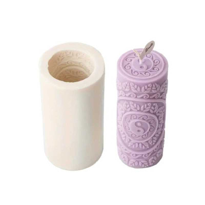 Silikonová forma na svíčku slunce a měsíc