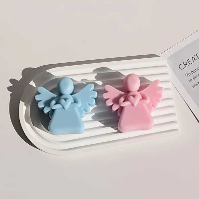 Silikonová forma na mýdlo anděl se srdíčkem