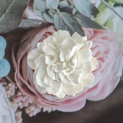 Silikonová forma na mýdlo a svíčku karafiát II.