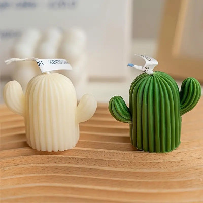 Silikonová forma na mýdlo a svíčku 3D kaktus II.