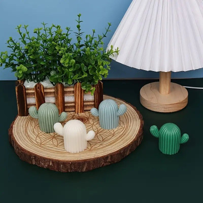 Silikonová forma na mýdlo a svíčku 3D kaktus II.