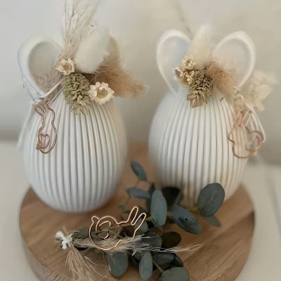 Silikonová forma na mýdlo a svíčku 3D vajíčko s ušima