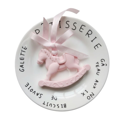 Silikonová forma na závěsnou dekoraci houpací koník