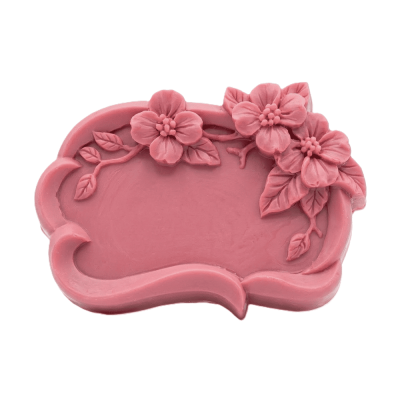 Silikonová forma na mýdlo květy IX.