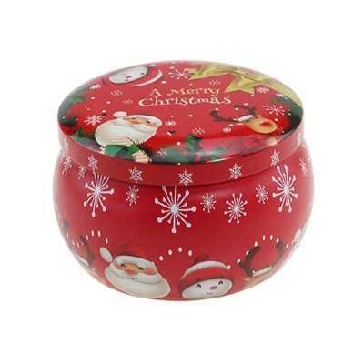 Sklenička na svíčky s víčkem pr. 6,2x7,3cm