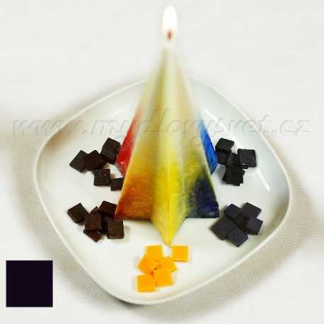 Barva na svíčky - černá 5g