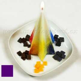 Barva na svíčky - fialová 5g