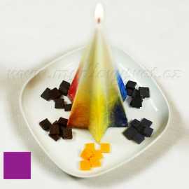 Barva na svíčky - fialová lila 5g
