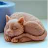 Silikonová forma na mýdlo 3D kočička