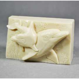 Silikonová forma na mýdlo delfíni IV.