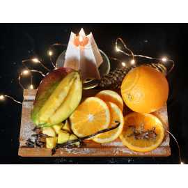 Pomeranč + mango + vanilka + hřebíček - parfémová kompozice 200ml