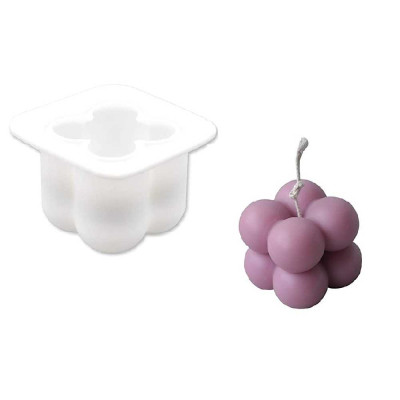 Silikonová forma na mýdlo a svíčku klubíčko