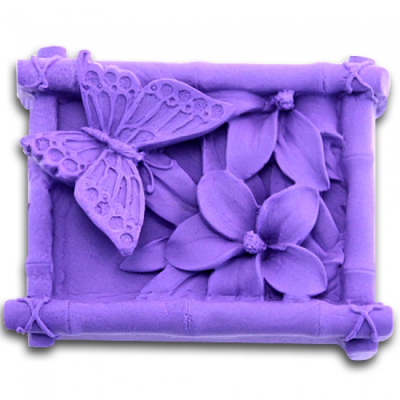 Silikonová forma na mýdlo motýl