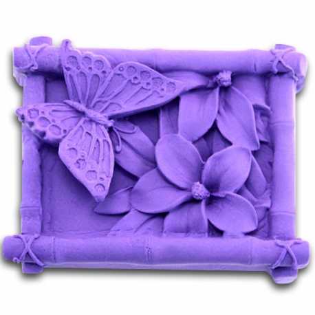 Silikonová forma na mýdlo motýl
