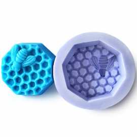 Silikonová forma na mýdlo včela