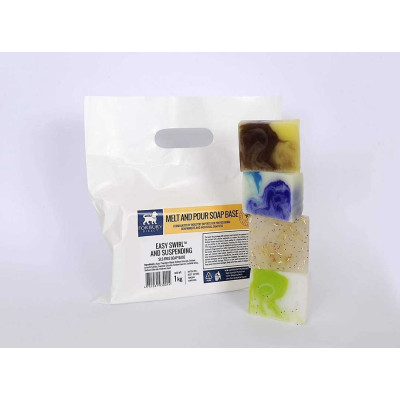 Mýdlová hmota FORBURY easy swirl a suspending bez SLS 1kg