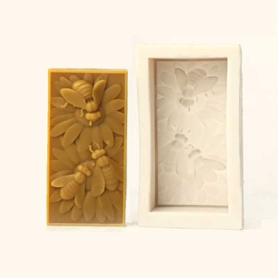 Silikonová forma na mýdlo včela