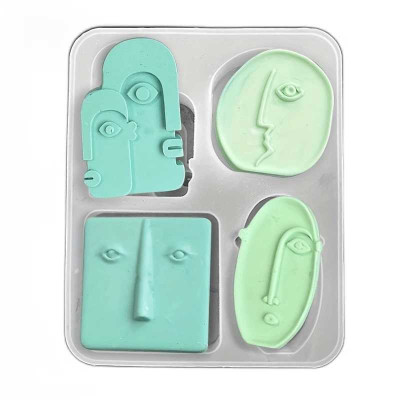 Silikonová forma na mýdlo číslice - 10ks