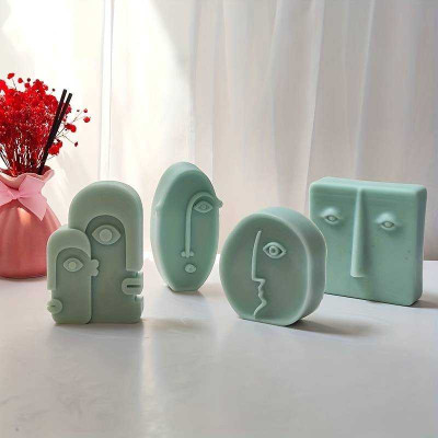 Silikonová forma na mýdlo číslice - 10ks