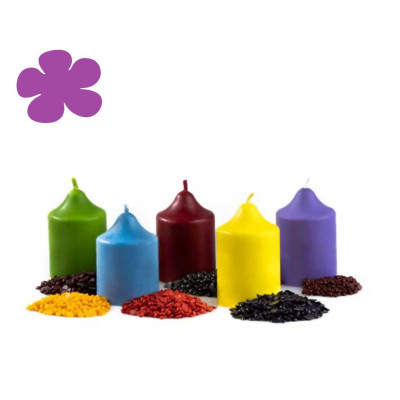 Barva na svíčky - červená 10g