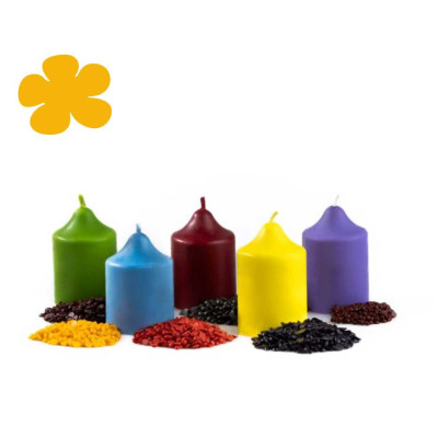 Barva na svíčky - levandulová 10g