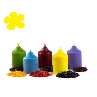 Barva na svíčky - zelená 10g