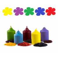 Barvy na svíčky