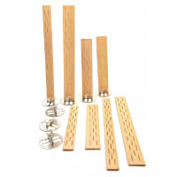 Dřevěné knoty do svíček