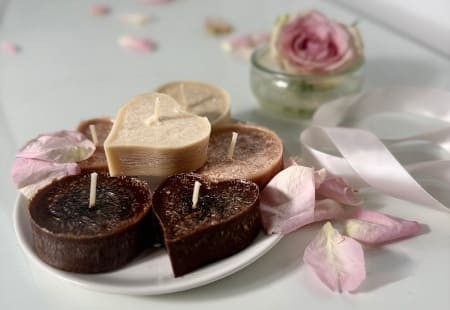 Sada na výrobu čajových svíček