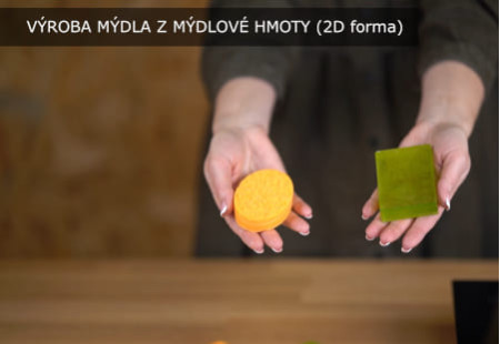 Výroba mýdla z mýdlové hmoty (video)