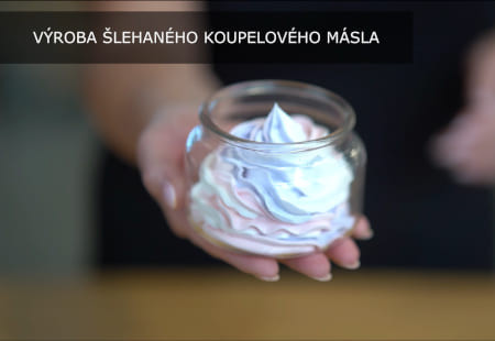 Výroba šlehaného koupelového másla – jednoduchý návod