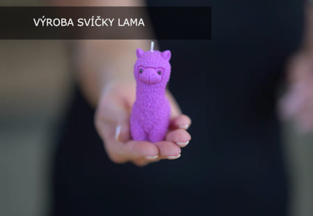 Výroba sójové svíčky lama v silikonové formě (video)