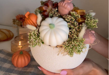 Podzimní mýdlová kytice, která nikdy nezvadne!